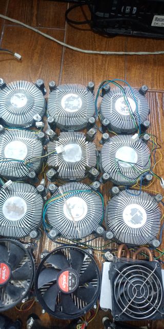 Lote 17 Disipadores Ventilador Intel Socket 775