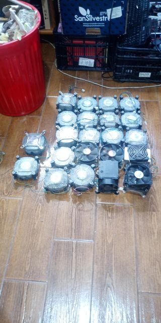 Lote 17 Disipadores Ventilador Intel Socket 775