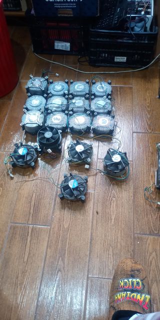 Lote 17 Disipadores Ventilador Intel Socket 775