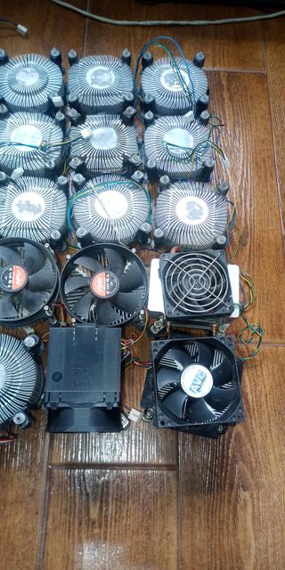 Lote 17 Disipadores Ventilador Intel Socket 775