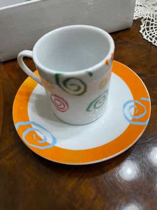 Set Tazzine Caffè con Piattini