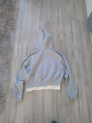 Sudadera gris New York niña 11-12 años