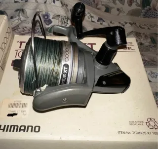 3 Shimano Titanos XT 10000