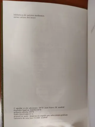 Mark Twain, Obras escogidas. Aguilar, 1ª ed., 1979