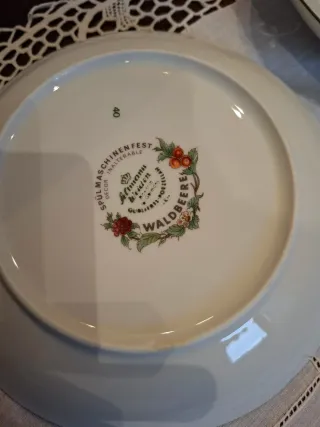 Quattro piatti fondi Waldbeere