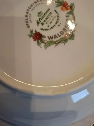 Quattro piatti fondi Waldbeere