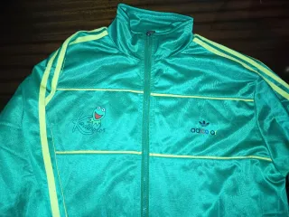 Chaqueta Adidas Kermit Talla XL Rara