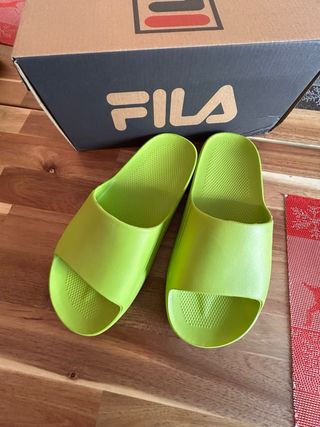 Chanclas Fila Verde Talla 39