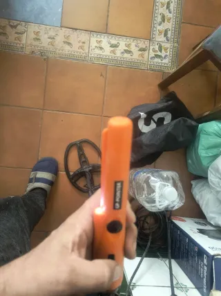 Detector de Metales con Pinpointer Naranja