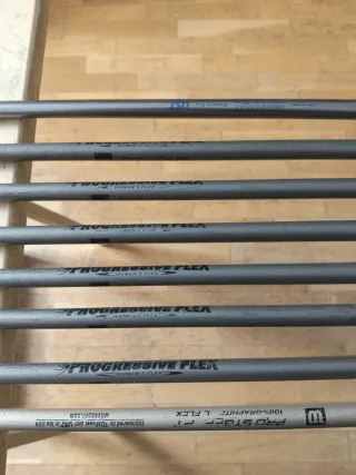 Set Hierros Wilson Pro Staff grafito womens flex