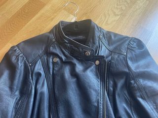 Cazadora Piel Negra