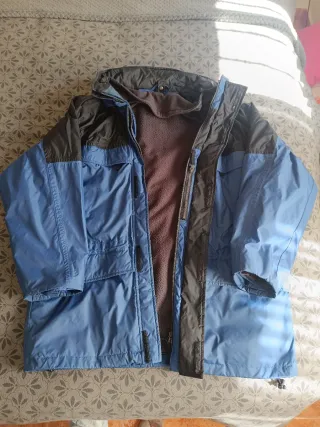 Chaquetan Azul K-Way 2000