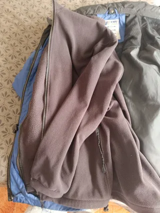 Chaquetan Azul K-Way 2000