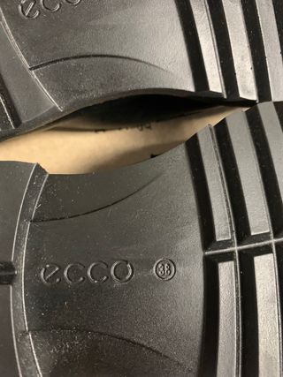 Mocasines Ecco de Piel Negra