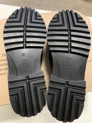 Mocasines Ecco de Piel Negra