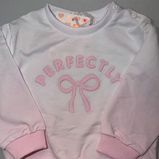 Completo bimba bianco e rosa