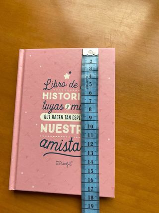 Libro/ agenda Mr Wonderful álbum fotos