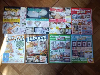 Revistas punto de cruz. Las labores de Ana
