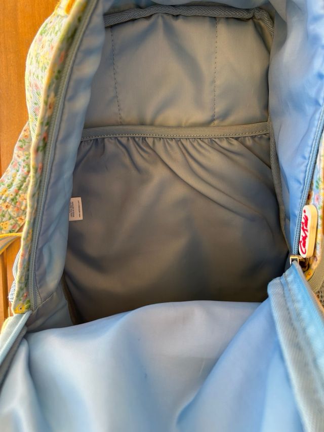 Mochila Cath Kids floral azul