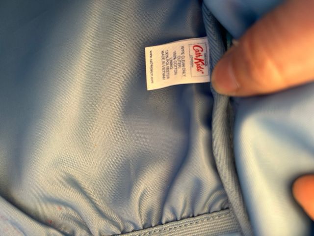 Mochila Cath Kids floral azul