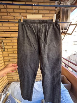 Pantalón chándal niño gris