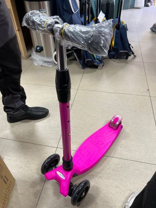 Patinete Infantil 3 Ruedas LED Azul