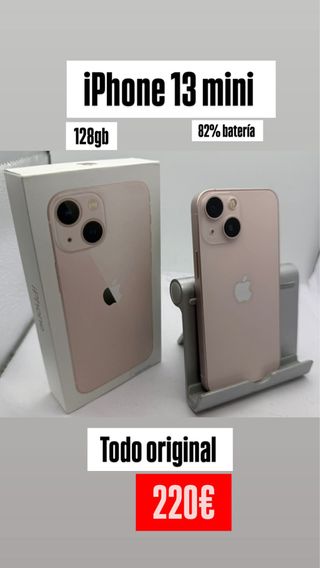 iPhone 13 mini 128GB Rosa 82% Batteria