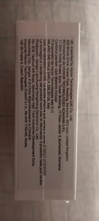 Honor Choice Earbuds Clip Negros