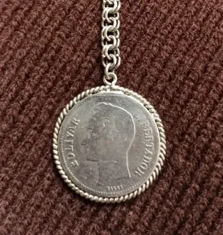 Moneda Plata Bolívar Libertador Coleccionista