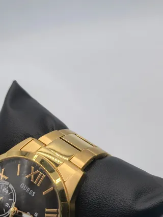 Reloj Guess Dorado Hombre Negro