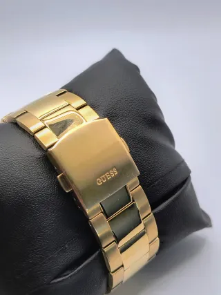 Reloj Guess Dorado Hombre Negro