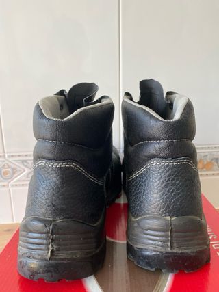 Botas de trabajo Zion piel negra