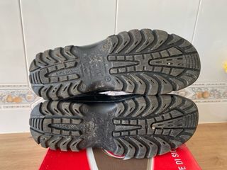 Botas de trabajo Zion piel negra