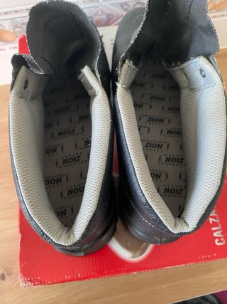 Botas de trabajo Zion piel negra