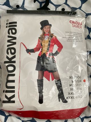 Disfraz Familiar Circo Talla Bebé y Adultos