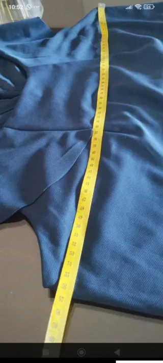 Vestido Mango Azul Talla L