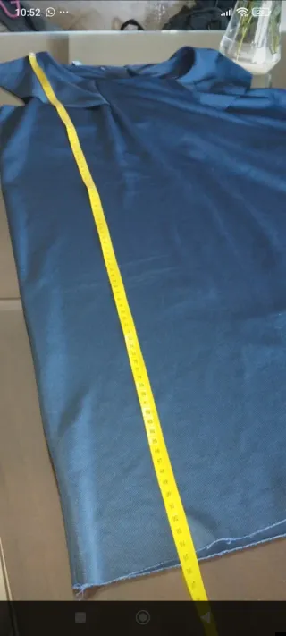 Vestido Mango Azul Talla L