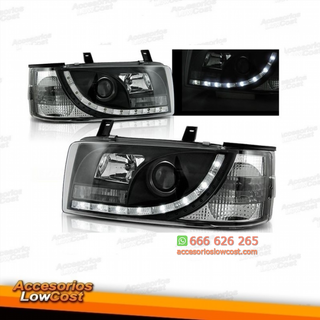 FAROS LUZ DIURNA  LED  T4, 90-03 CRISTAL CLARO/NE