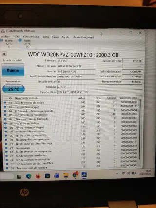 Disco Duro Externo Transcend StoreJet 25H3  2TB