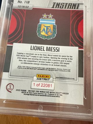 GRADEADA 10 - Messi Campeón del mundo (QATAR 2022)