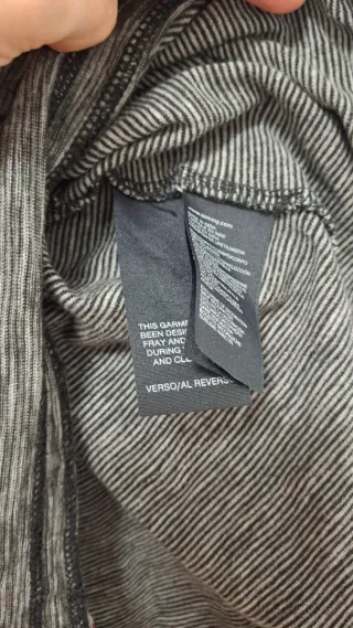 Polo Tommy Hilfiger manga larga gris