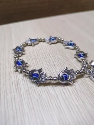 Pulsera Mano de Fátima Ojo Turco