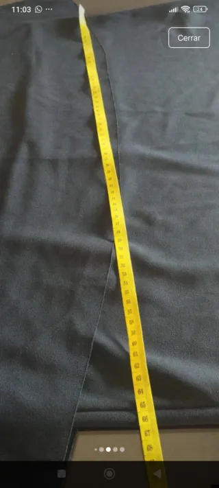 Vestido Negro Mango Talla M