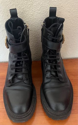 Botines militares Zara negros