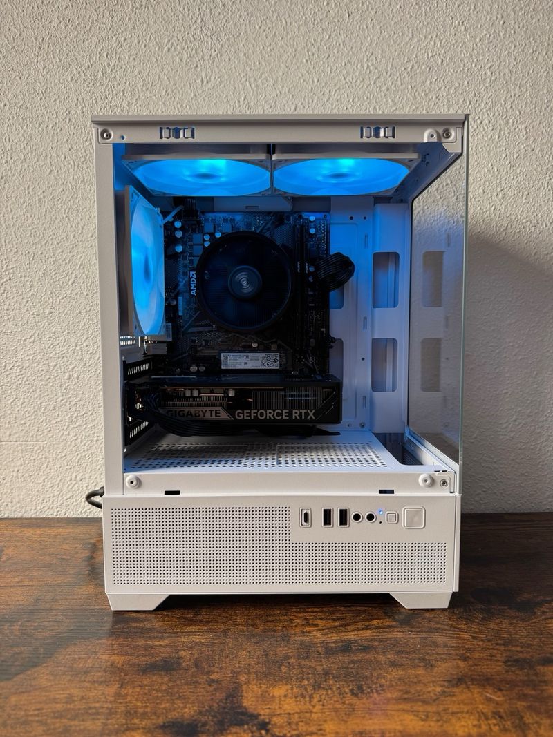 PC Game RTX 5060 Ryzen 5 5500 RAM 16GB SSD 512 W11 afbeelding 2