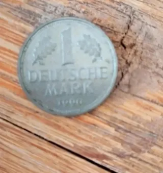 Moneda 1 Deutsche Mark 1990