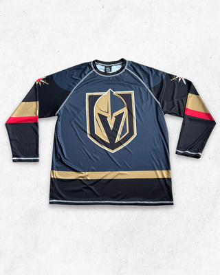 Camiseta NHL Golden Knights XL Gris Manga Larga