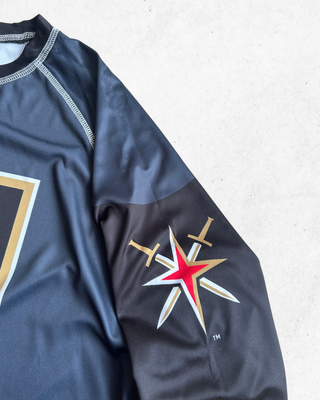 Camiseta NHL Golden Knights XL Gris Manga Larga