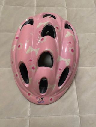 Casco bici Minnie Mouse rosa