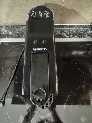 Cafetera Nespresso Krups Negra